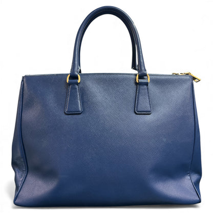 PRADA Navy Leather Business Bag PR151