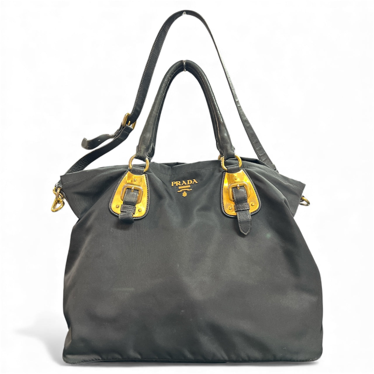 PRADA Black Nylon Bag PR119