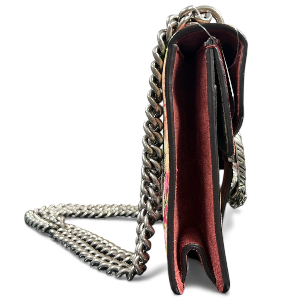 GUCCI Floral Print Shoulder Bag Gu521