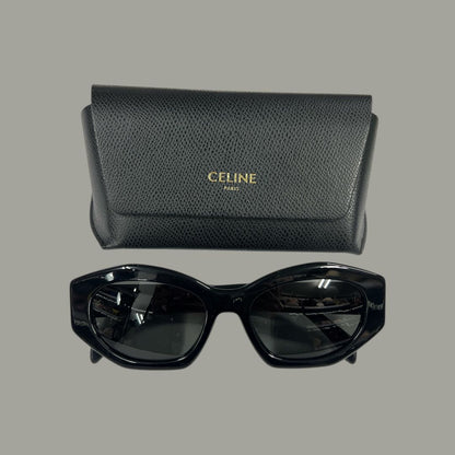 CELINE Black Cat-Eye Sunglasses CE238