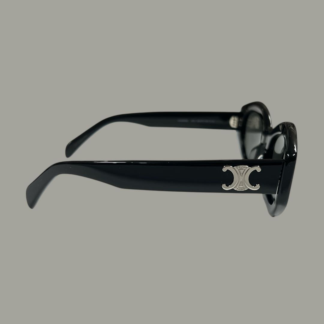 CELINE Black Cat-Eye Sunglasses CE238