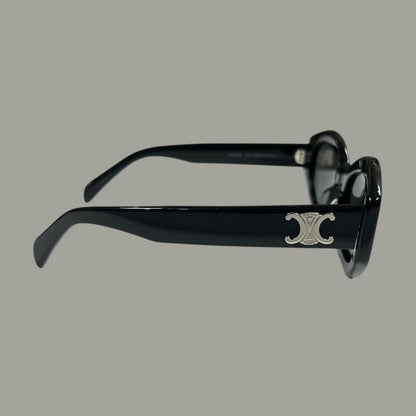 CELINE Black Cat-Eye Sunglasses CE238