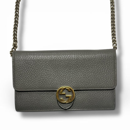 GUCCI Chain Wallet Gu537