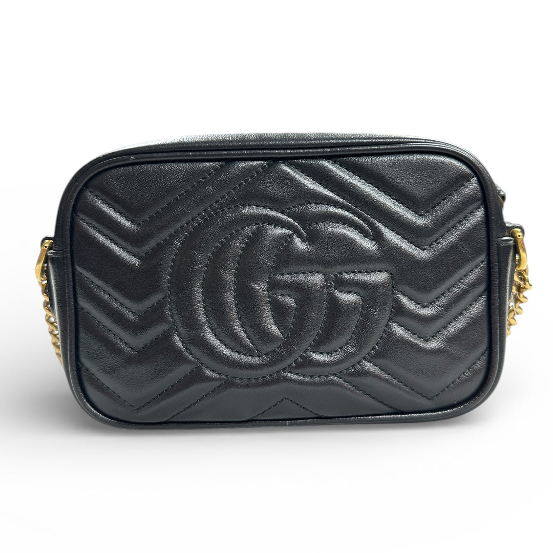GUCCI GG Marmont Mini Camera Bag Gu533