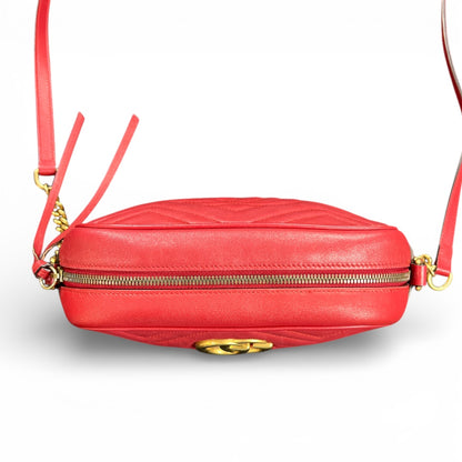 GUCCI GG Marmont Chain Shoulder Bag Gu530