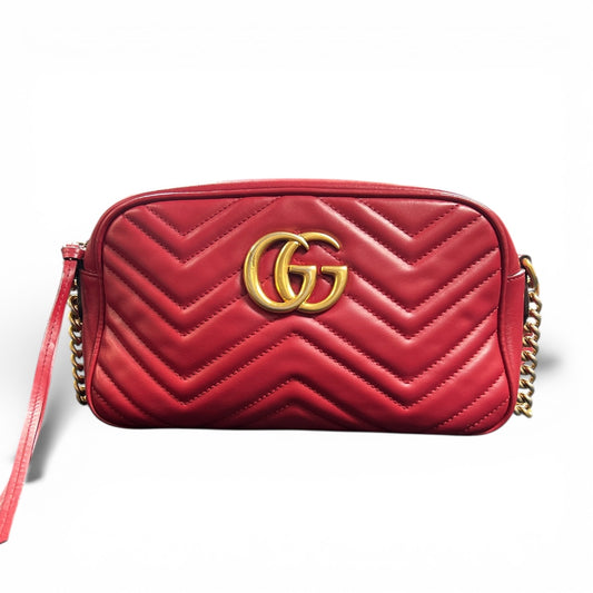 GUCCI GG Marmont Shoulder Bag Gu527
