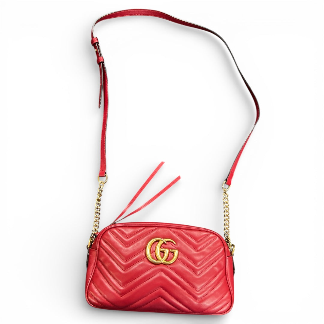 GUCCI GG Marmont Shoulder Bag Gu527