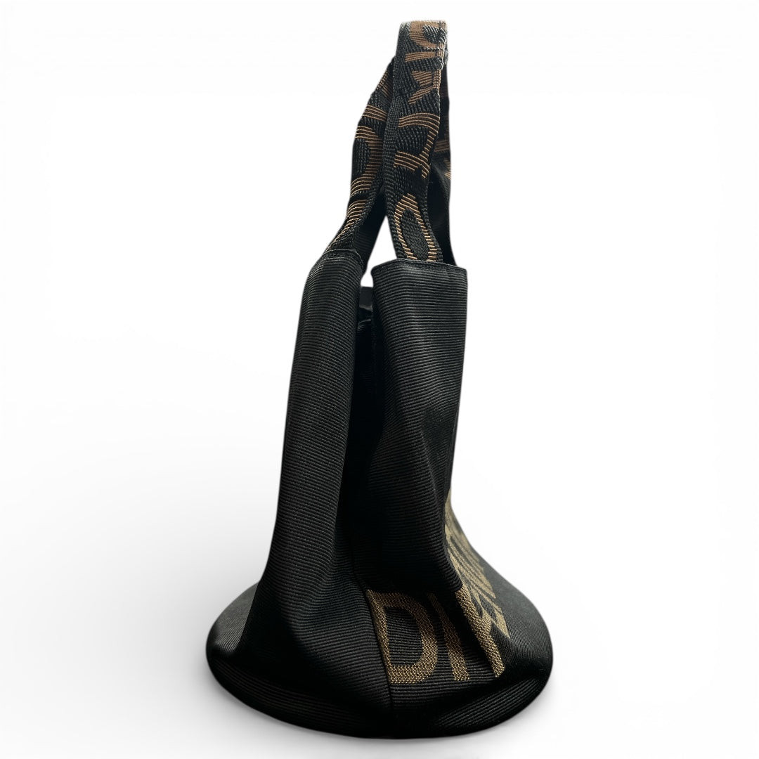 Fendi Tote Bag Black Beige FE323