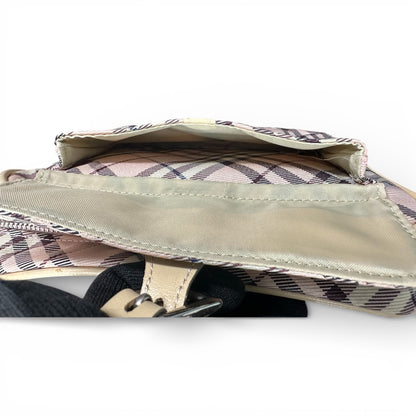 Burberry Check Pattern Shoulder Bag BU1042