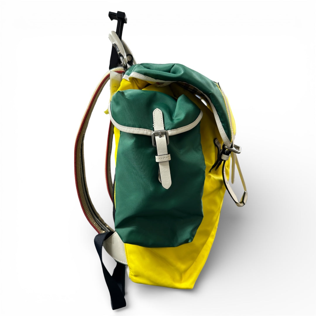 BURBERRY Backpack Yellow/Green BU952
