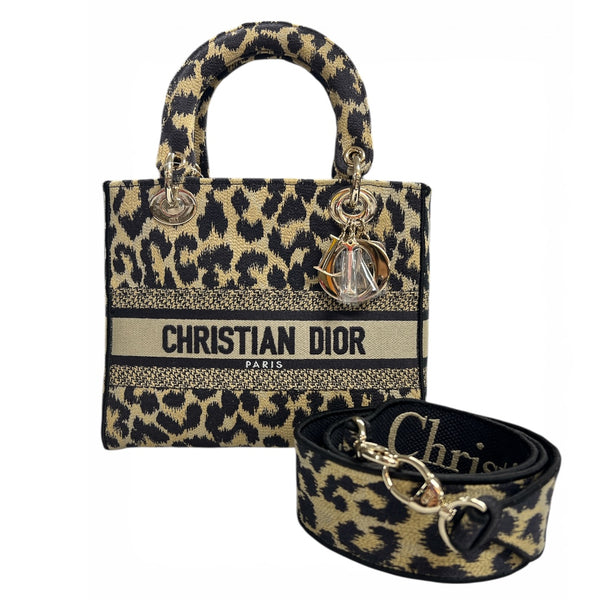 CHRISTIAN DIOR Lady Dior Canvas 2WAY Ch2032 For YOKO's exclusive use