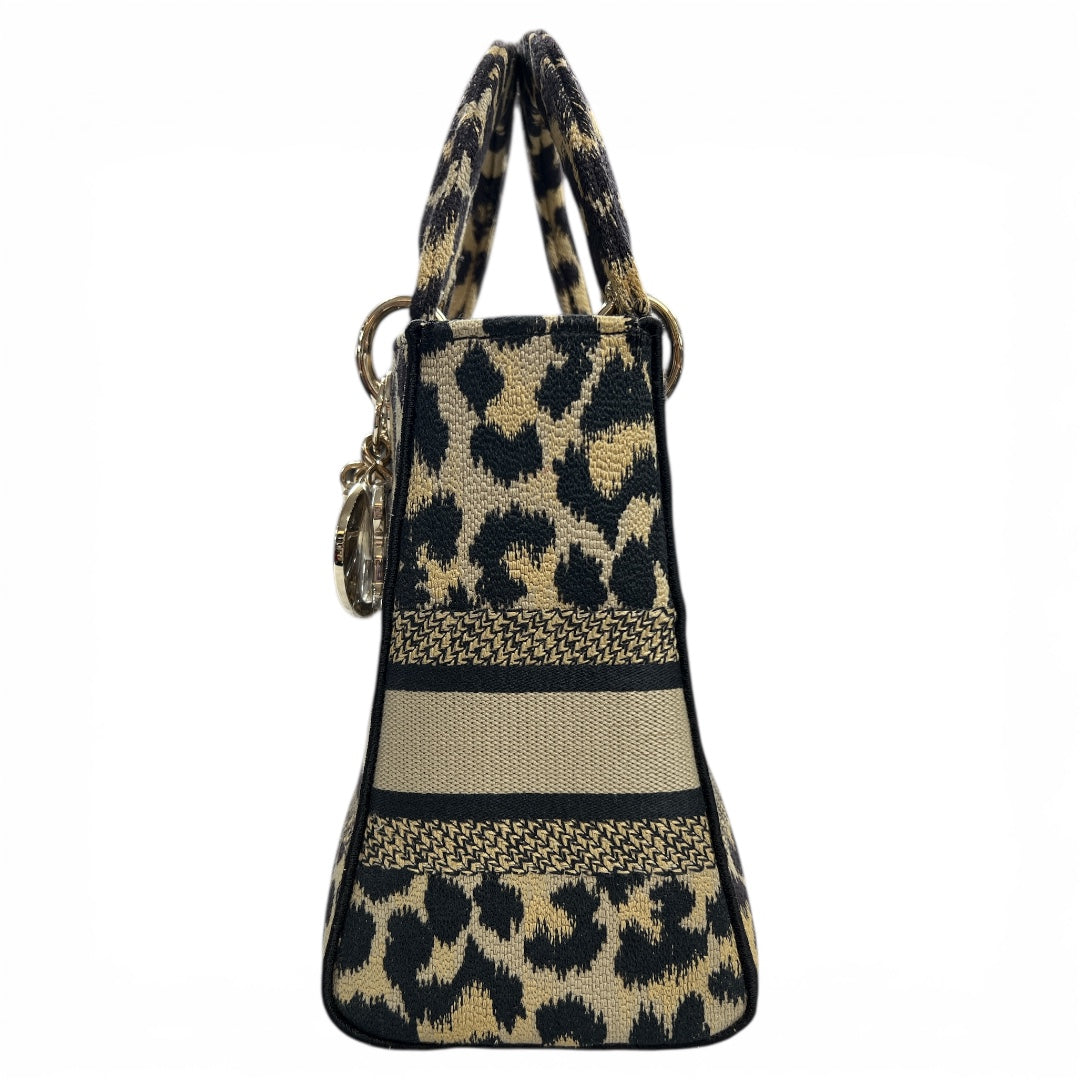 CHRISTIAN DIOR Lady  Dior Canvas 2WAY Ch2032 For YOKO's exclusive use