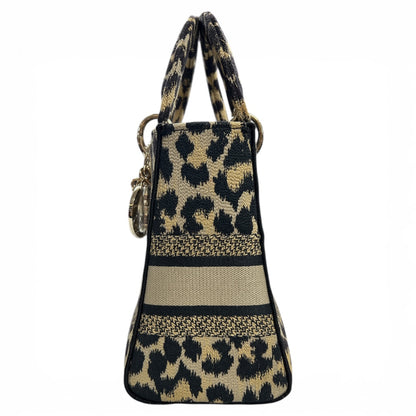 CHRISTIAN DIOR Lady  Dior Canvas 2WAY Ch2032 For YOKO's exclusive use