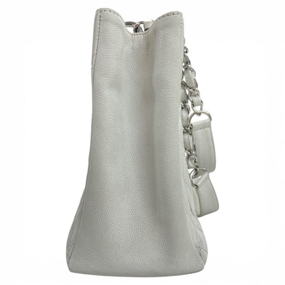 CHANEL Matelassé  Chain Tote Bag with Coco Logo CH2033