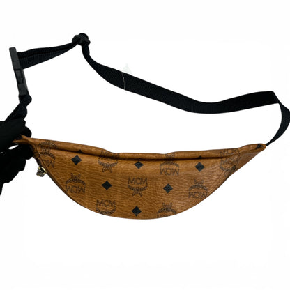 MCM Body Bag Leather Brown MC181