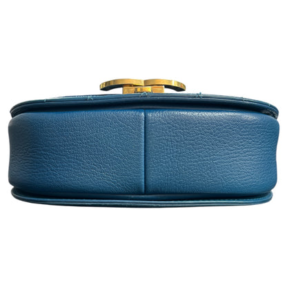 CHANEL 2-Way Chain Shoulder Half Coco Bag CH2056