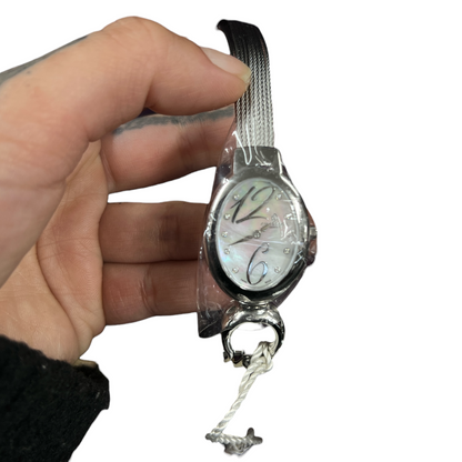 CHARRIOL Geneve Marie Olga Oval Stainless Steel Quartz Watch ER105