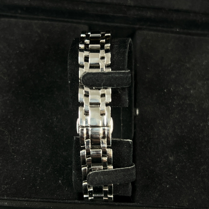 FENDI Orologi 2100L Stainless Steel Quartz Watch Salmon Pink Dial ER107