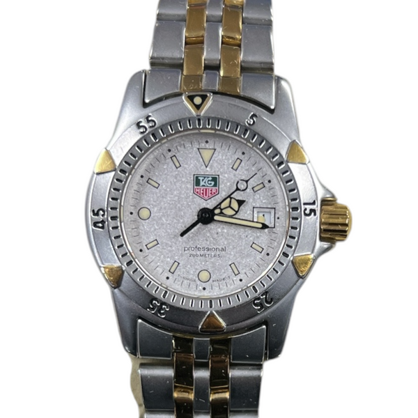 TAG Heuer Professional 200m WK131 Stainless Steel Gold Plated Quartz Watch ER111