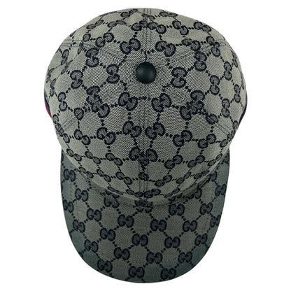 GUCCI GG Supreme Web Stripe Baseball Cap  GU559