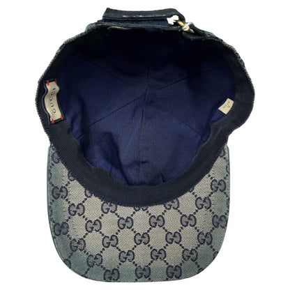 GUCCI GG Supreme Web Stripe Baseball Cap  GU559