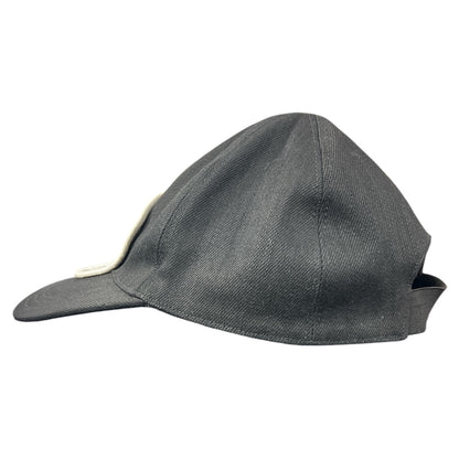 MIU MIU Club Logo Baseball Cap Black mi18