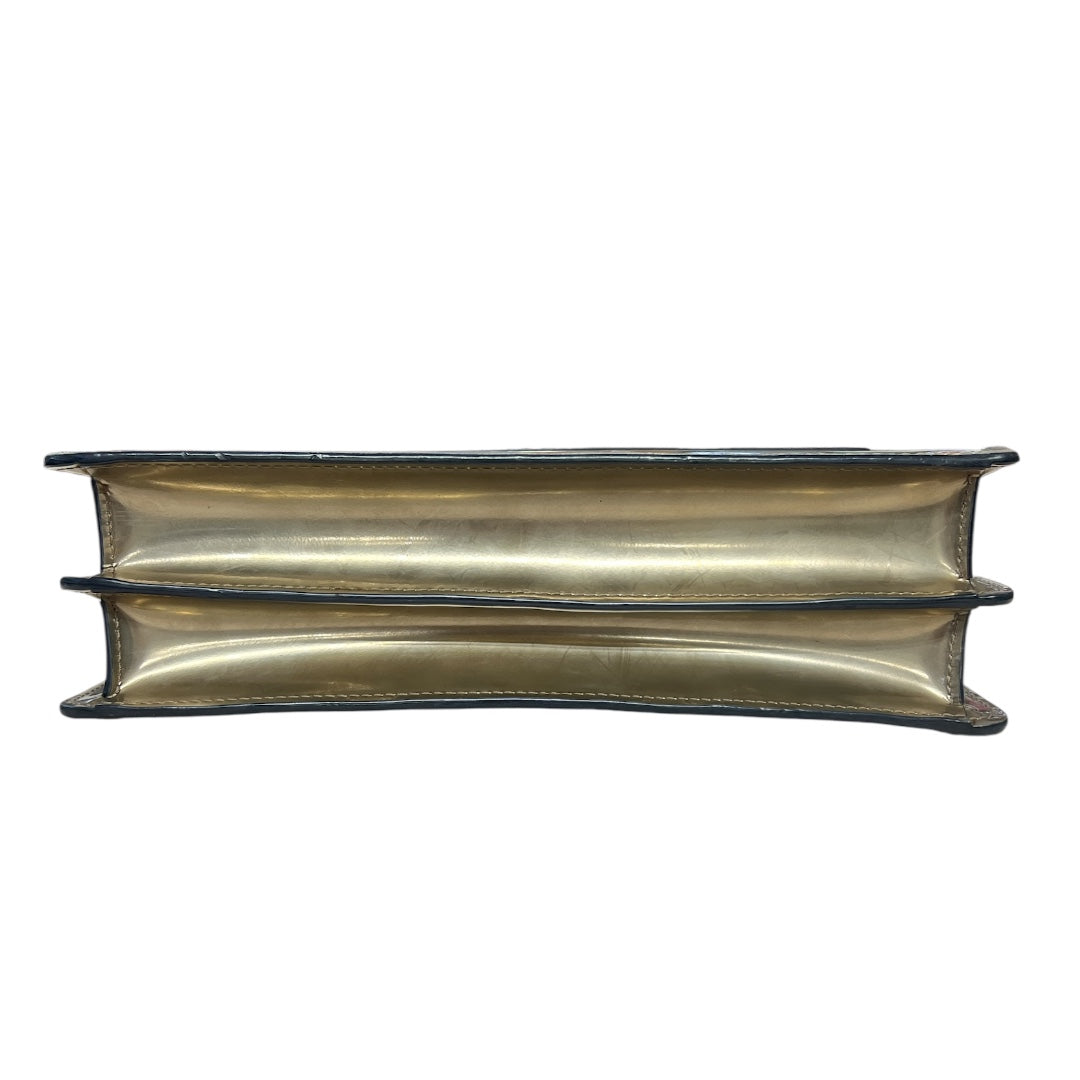 BVLGARI Serpenti Forever Patent Leather Chain Shoulder Bag Silver  BV61