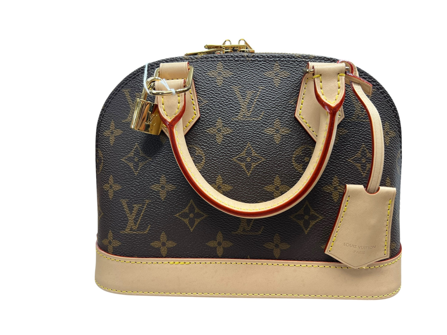 LOUIS VUITTON Monogram Alma BB 2-Way Shoulder Bag Handbag Brown Canvas LO2245