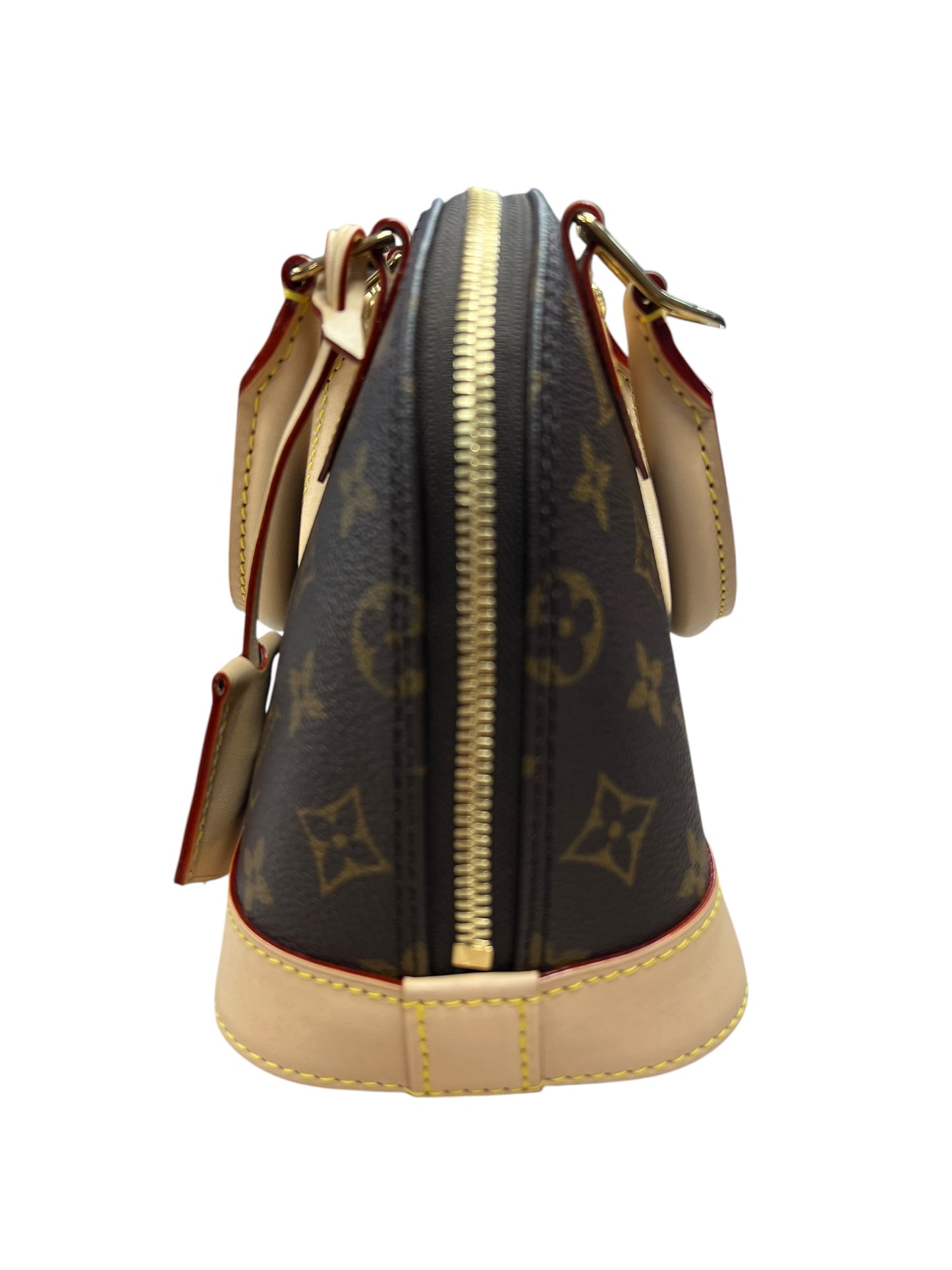 LOUIS VUITTON Monogram Alma BB 2-Way Shoulder Bag Handbag Brown Canvas LO2245