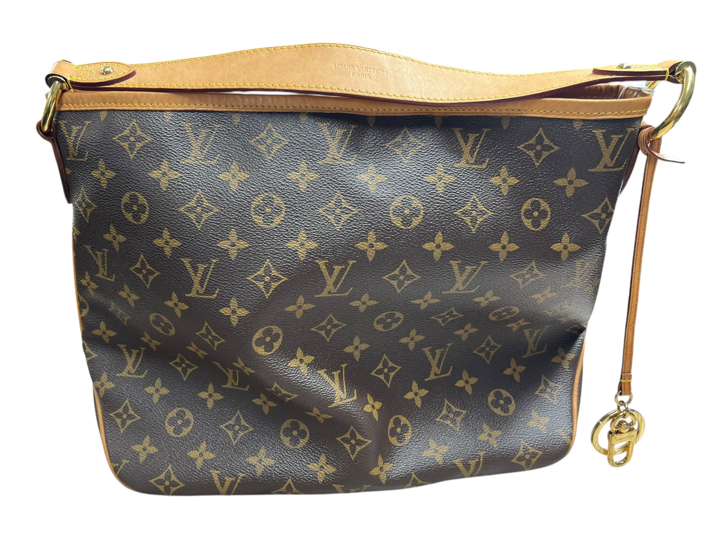 LOUIS VUITTON Monogram Delightful PM Shoulder Bag Hobo Brown Canvas LO2250
