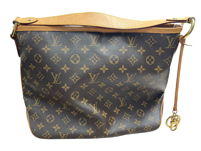 LOUIS VUITTON Monogram Delightful PM Shoulder Bag Hobo Brown Canvas LO2250