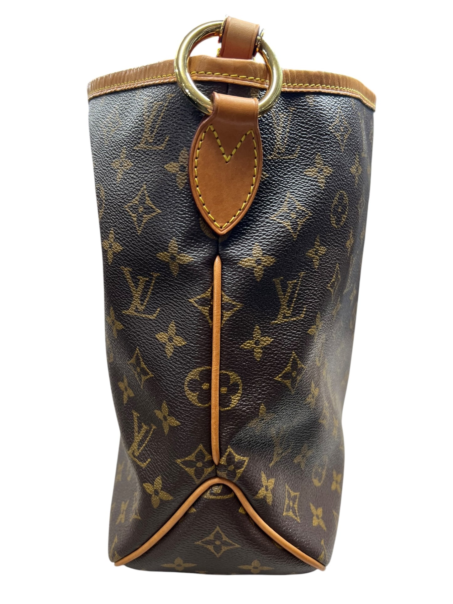 LOUIS VUITTON Monogram Delightful PM Shoulder Bag Hobo Brown Canvas LO2250