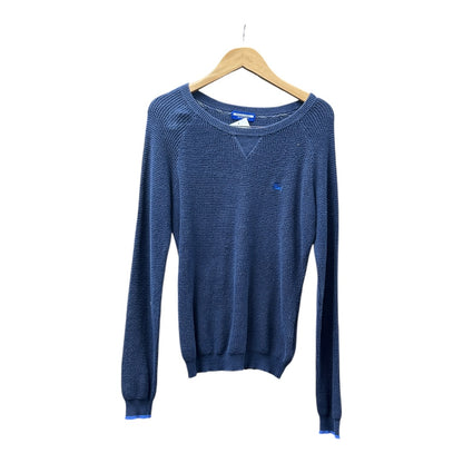 Authentic Burberry Blue Label Blue Waffle Knit Sweater BU1128