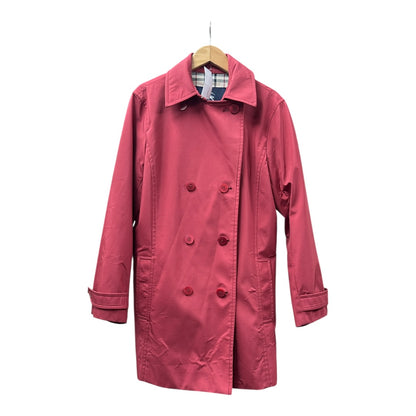 Authentic Burberry London Double-Breasted Half Coat Bordeaux BU1073