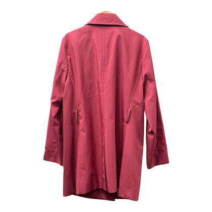 Authentic Burberry London Double-Breasted Half Coat Bordeaux BU1073