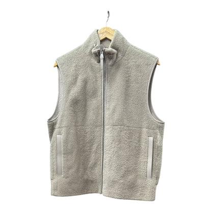 LOUIS VUITTON Mouton Vest Beige Gilet KA380